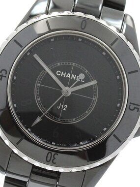 CHANEL J12 phantom H6346 black Dial Quartz Ladies Watch_967529